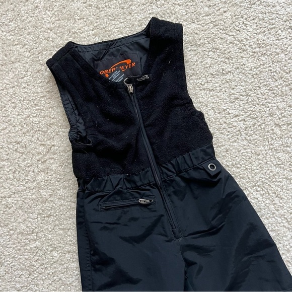 Obermeyer Boys Kids Unisex Ski Snow Bibs Pants Size 2-3T Black I-Grow Zip 25610, - Picture 2 of 16